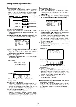 Предварительный просмотр 19 страницы Panasonic AJ-SD93 Operating Instructions Manual