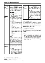 Предварительный просмотр 27 страницы Panasonic AJ-SD93 Operating Instructions Manual