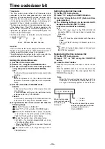 Предварительный просмотр 35 страницы Panasonic AJ-SD93 Operating Instructions Manual