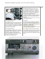 Preview for 4 page of Panasonic AJ-SD955B Brochure & Specs
