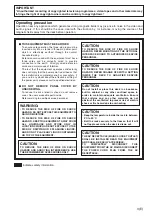 Предварительный просмотр 3 страницы Panasonic AJ-SD965E Operating Instructions Manual