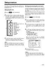 Предварительный просмотр 35 страницы Panasonic AJ-SD965E Operating Instructions Manual