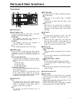 Preview for 7 page of Panasonic AJ-SD965p Operating Instructions Manual