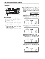 Preview for 12 page of Panasonic AJ-SD965p Operating Instructions Manual