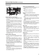 Preview for 13 page of Panasonic AJ-SD965p Operating Instructions Manual