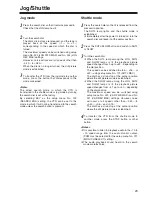 Preview for 23 page of Panasonic AJ-SD965p Operating Instructions Manual