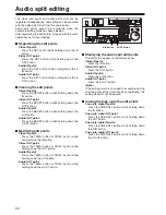 Preview for 30 page of Panasonic AJ-SD965p Operating Instructions Manual