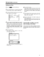 Preview for 37 page of Panasonic AJ-SD965p Operating Instructions Manual