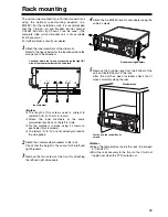 Preview for 69 page of Panasonic AJ-SD965p Operating Instructions Manual