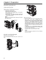 Preview for 60 page of Panasonic AJ-SDC905 Operating Instructions Manual