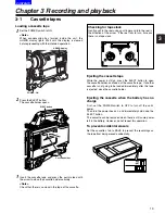 Preview for 19 page of Panasonic AJ-SDX900E Operating Instructions Manual