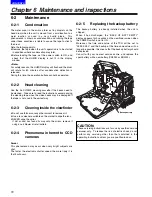 Preview for 72 page of Panasonic AJ-SDX900E Operating Instructions Manual