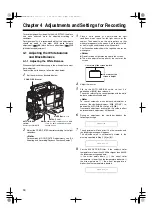 Предварительный просмотр 30 страницы Panasonic AJ-SPC700 Operating Instructions Manual