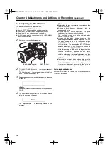 Предварительный просмотр 32 страницы Panasonic AJ-SPC700 Operating Instructions Manual