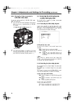 Предварительный просмотр 34 страницы Panasonic AJ-SPC700 Operating Instructions Manual