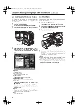 Предварительный просмотр 80 страницы Panasonic AJ-SPC700 Operating Instructions Manual