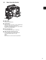 Предварительный просмотр 17 страницы Panasonic AJ- SPX800E Operating Instructions Manual