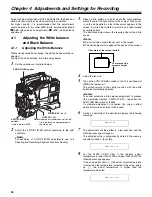 Предварительный просмотр 30 страницы Panasonic AJ- SPX800E Operating Instructions Manual