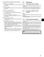 Предварительный просмотр 87 страницы Panasonic AJ- SPX800E Operating Instructions Manual