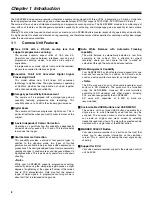 Preview for 8 page of Panasonic AJ-SPX800E Operating Instructions Manual