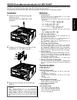 Preview for 3 page of Panasonic AJ-UDC150AP Operating Instructions Manual