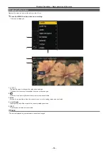 Preview for 64 page of Panasonic AJ-UPX360ED Operating Instructions Manual