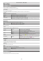 Preview for 67 page of Panasonic AJ-UPX360ED Operating Instructions Manual