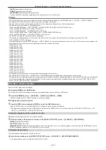 Preview for 147 page of Panasonic AJ-UPX360ED Operating Instructions Manual