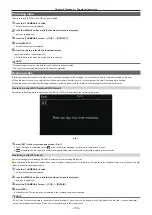 Preview for 158 page of Panasonic AJ-UPX360ED Operating Instructions Manual