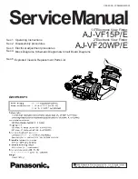 Preview for 3 page of Panasonic AJ-VF15BE Service Manual