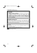 Предварительный просмотр 2 страницы Panasonic AJ-VF15BP Operating Instructions Manual