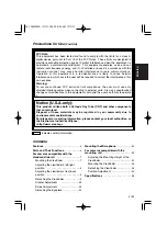 Предварительный просмотр 3 страницы Panasonic AJ-VF15BP Operating Instructions Manual