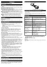 Preview for 3 page of Panasonic AJ-WM50P Operating Instructions