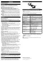 Preview for 4 page of Panasonic AJ-WM50P Operating Instructions