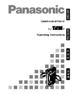 Preview for 1 page of Panasonic AJ-YA600 Operating Instructions Manual