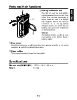 Preview for 3 page of Panasonic AJ-YA600 Operating Instructions Manual