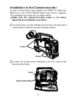 Preview for 3 page of Panasonic AJ-YA610 Operating Instructions Manual
