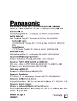 Preview for 6 page of Panasonic AJ-YA610 Operating Instructions Manual