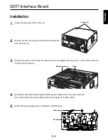 Предварительный просмотр 3 страницы Panasonic AJ-YAC960P Installation Manual