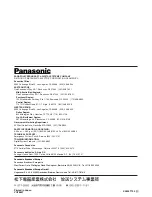 Предварительный просмотр 42 страницы Panasonic AJ-YAC960P Installation Manual