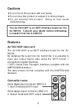 Preview for 2 page of Panasonic AJ-YAD250 Operating Instructions Manual