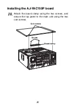 Preview for 10 page of Panasonic AJ-YAD250 Operating Instructions Manual