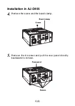 Preview for 6 page of Panasonic AJ-YAD455 Operating Instructions Manual