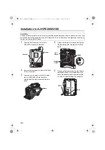 Preview for 4 page of Panasonic AJ-YBX200G Operating Instructions Manual