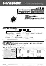 Panasonic AJ8 Quick Start Manual preview