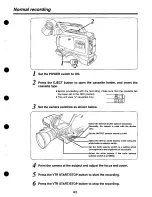 Предварительный просмотр 43 страницы Panasonic AJD200 - DVC PRO Operating Instructions Manual