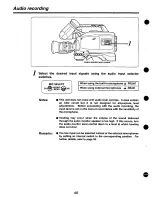 Предварительный просмотр 46 страницы Panasonic AJD200 - DVC PRO Operating Instructions Manual