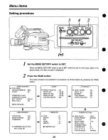 Предварительный просмотр 48 страницы Panasonic AJD200 - DVC PRO Operating Instructions Manual