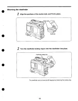 Preview for 19 page of Panasonic AJD210 - DVCPRO(DIGITAL CAM R Operating Instructions Manual