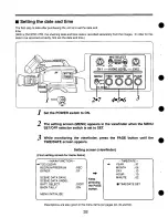 Preview for 32 page of Panasonic AJD210 - DVCPRO(DIGITAL CAM R Operating Instructions Manual